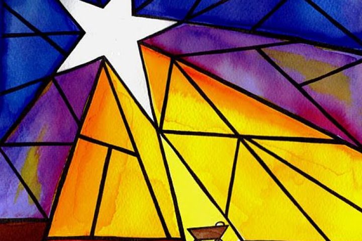 The Star of Bethlehem illustrates Advent Symbols of Presence