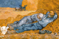 Touchpoint: Remember the Sabbath. Image of Vincent Van Gogh's "Noon Rest from Work"